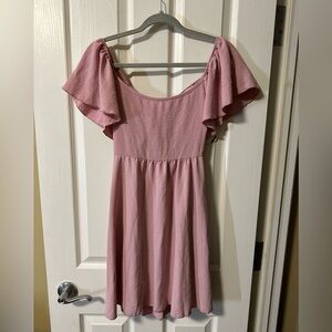 See You Monday Pink Mini Dress